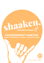 Load image into Gallery viewer, SHAAKEN Passionfruit Martini

