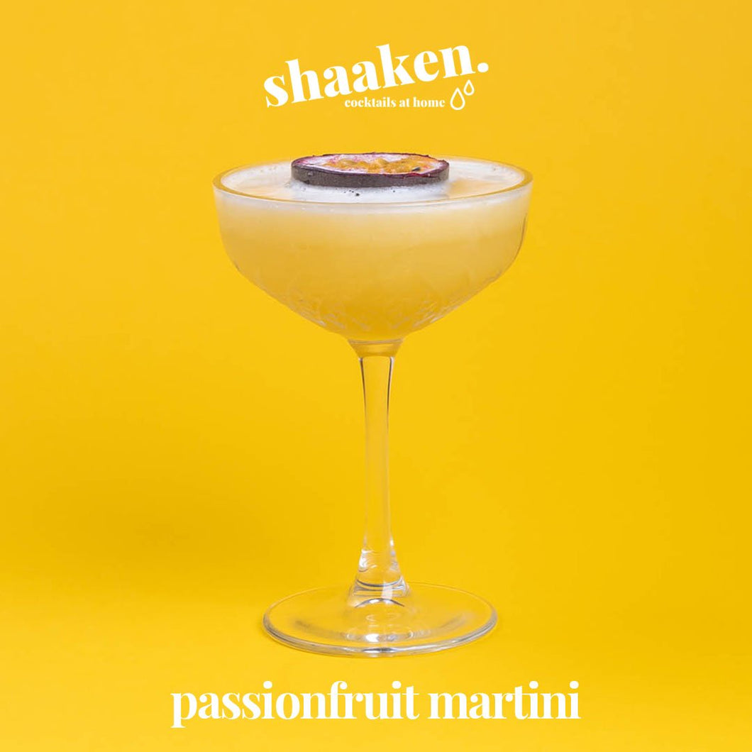 SHAAKEN Passionfruit Martini